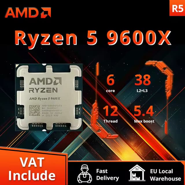 Code promo - Ryzen 5 9600X : performances et efficacité