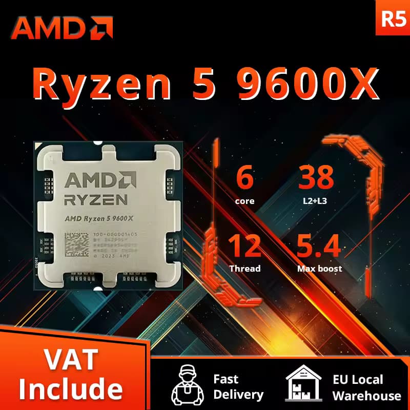 Code promo - Ryzen 5 9600X : performances et efficacité