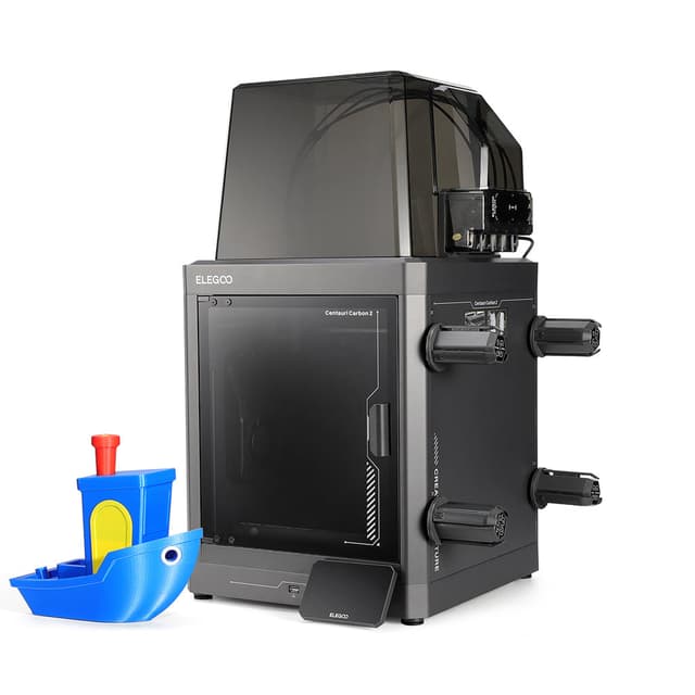 Code promo - Imprimante 3D ELEGOO Centauri Carbon 2 Combo : 4 couleurs, CoreXY et buse 350°C