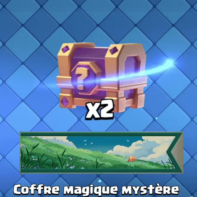 Récompenses gratuites sur Clash Royale : coffres et bannière offerts