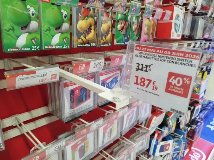 Promos Nintendo Switch OLED à Neuilly-sur-Marne (93)
