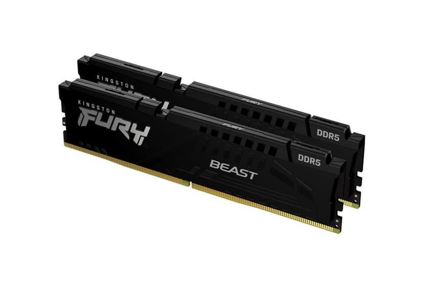 Kingston Fury Beast 32 Go DDR5 6000 MHz CL36 – Kit optimisé gaming