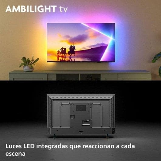 Téléviseur Philips 43" QLED 4K Ambilight avec Dolby Atmos