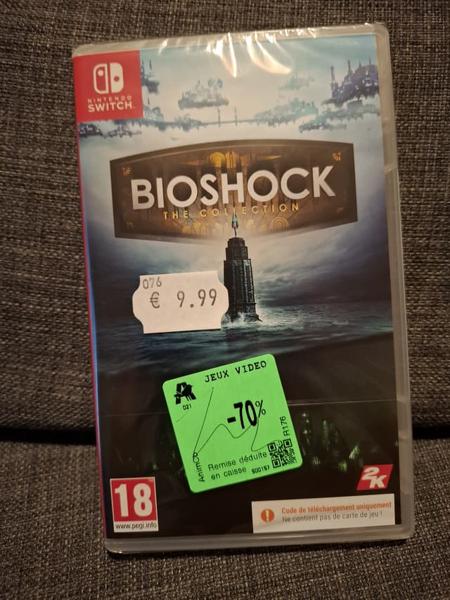 BioShock - The Collection à prix réduit sur Nintendo Switch