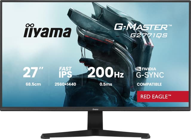 Écran gaming 27" WQHD 200Hz - IPS ultra-rapide