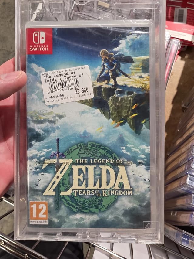 Zelda Tears of the Kingdom à Parthenay : 8 jeux disponibles