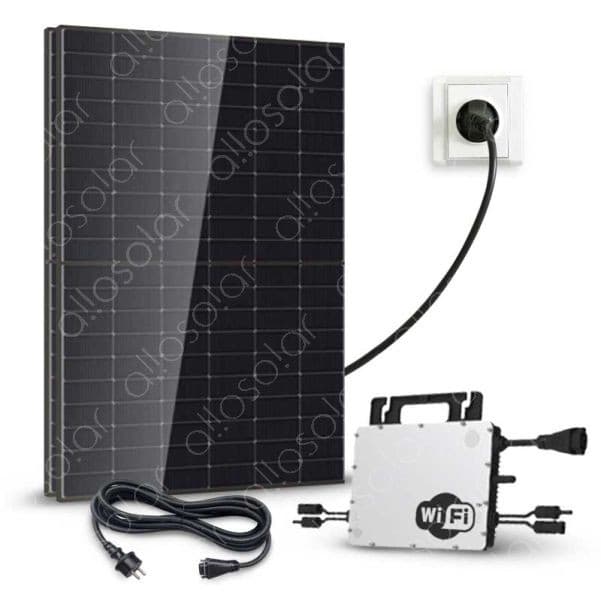 Kit solaire Plug & Play 1000Wc bifacial avec Wi-Fi - Hoymiles