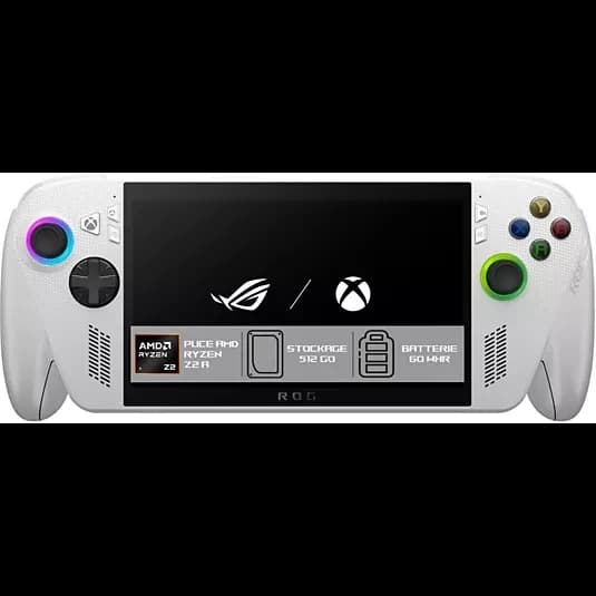 Console portable ASUS ROG Xbox Ally 7" 16 Go/512 Go Blanc