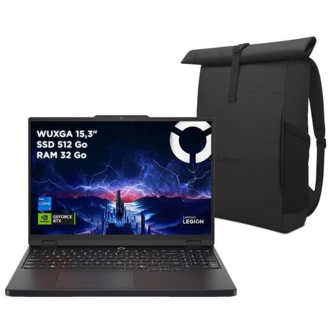 Code promo - PC gamer Lenovo Legion 5 15IRX10 : i7-13650HX, RTX 5070, 32 Go RAM, 512 Go SSD