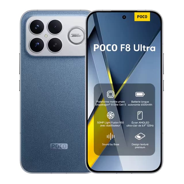 Code promo - POCO F8 Ultra : Géant 6,9" à prix malin