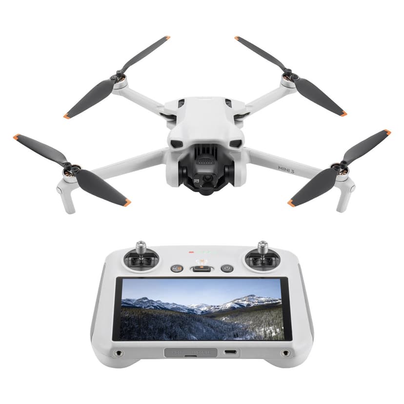 Drone DJI Mini 3 avec télécommande intégrée - 4K HDR et 249g