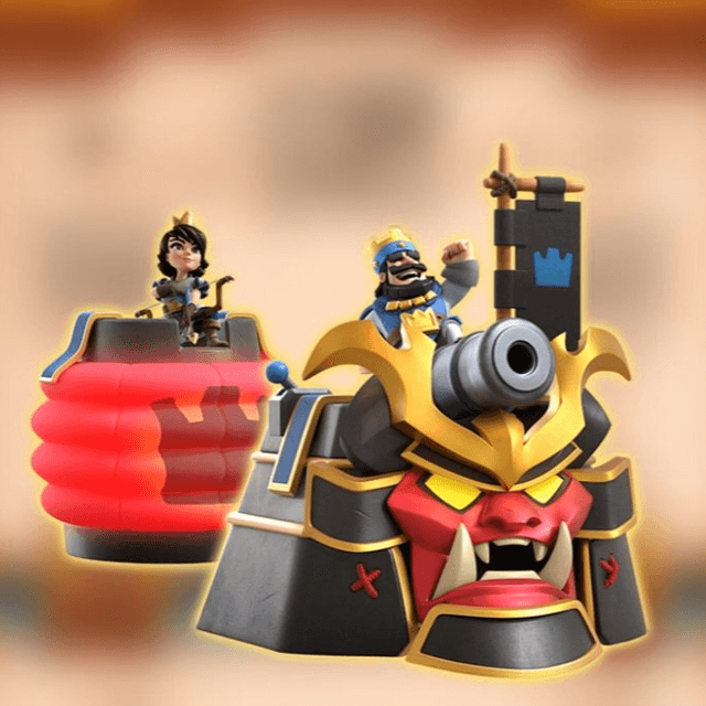 Peau de tour Samouraï offerte sur Clash Royale jusqu'à vendredi