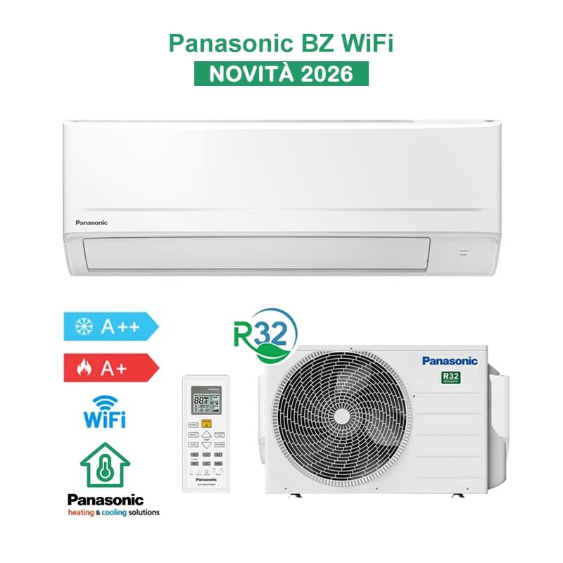 Climatiseur réversible Panasonic BZ35CKE WiFi 2026 – 12000 BTU, 3,5 kW