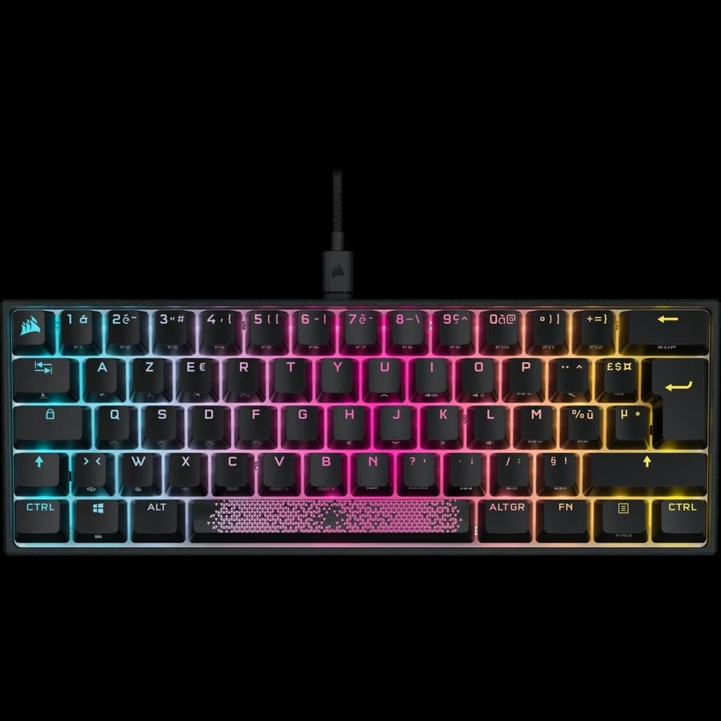 Code promo - Clavier gaming Corsair K65 RGB MINI - Cherry MX Red