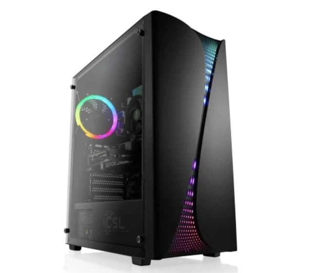 PC gamer CSL Sprint 5593 : Ryzen 5 5500 + RTX 5060 à prix malin