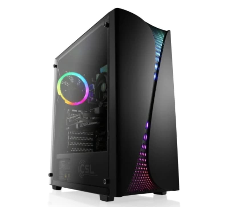 PC gamer CSL Sprint 5593 : Ryzen 5 5500 + RTX 5060 à prix malin