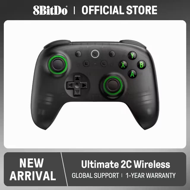 Manette 8BitDo Ultimate 2C : Précision et Confort Sans Fil