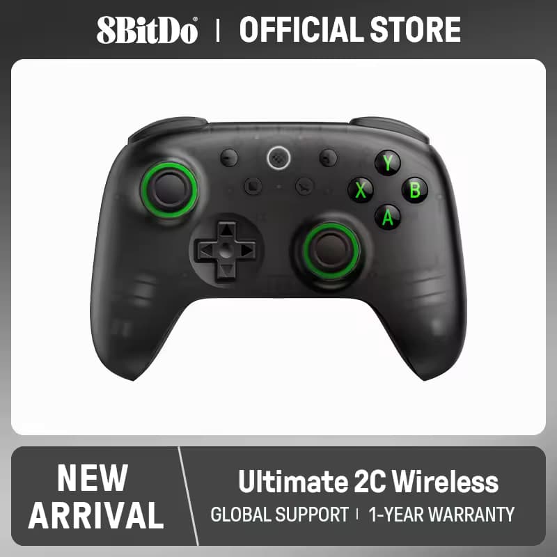 Manette 8BitDo Ultimate 2C : Précision et Confort Sans Fil