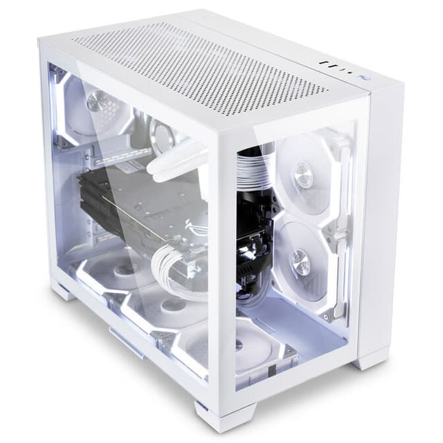 Boîtier PC Lian Li O11 Dynamic Mini Snow – Élégance et Performance