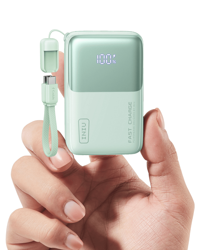 Code promo - Batterie externe Iniu Pocket Rocket P50 : 10 000 mAh et 45W