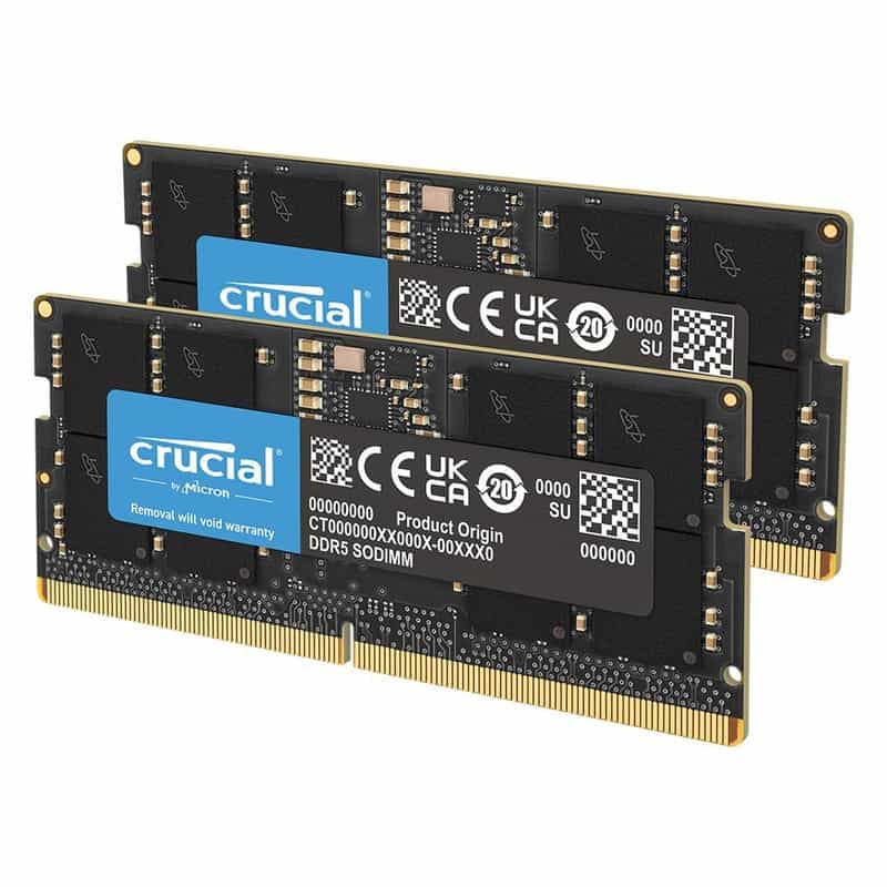 Kit de Mémoire Vive 96 Go DDR5 pour PC Portable - Boostez vos Performances !