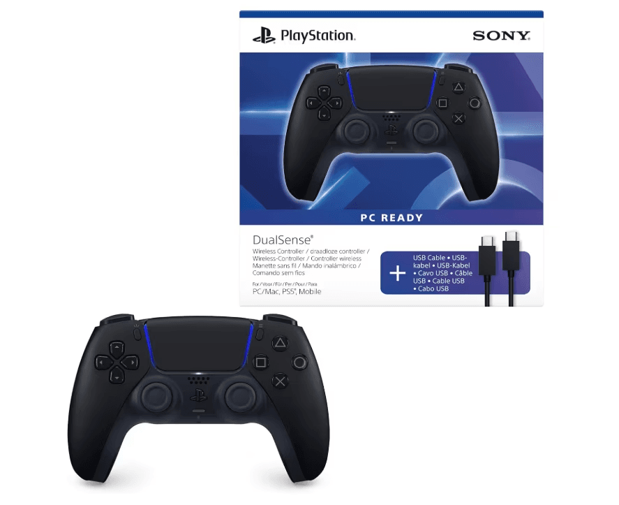 Manette PS5 DualSense V3 Noir - Sans fil pour PC & PS5