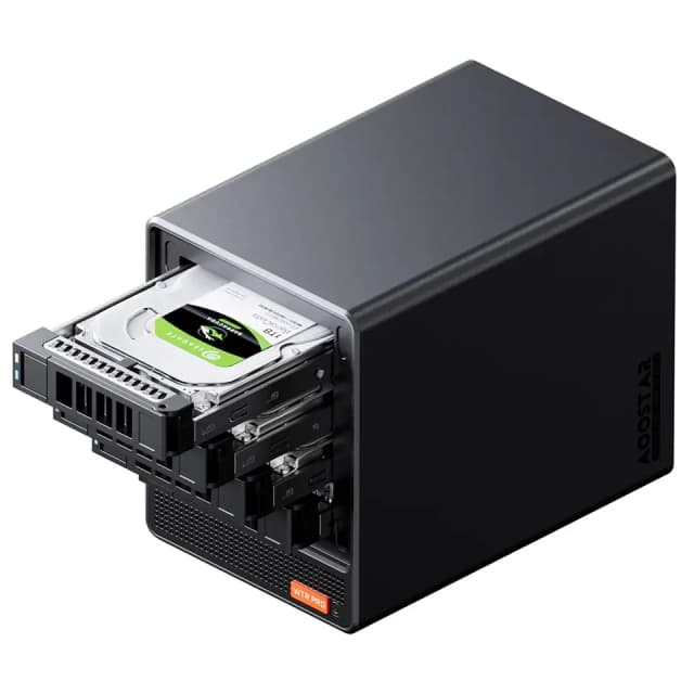 Code promo - Mini PC NAS puissant : Ryzen 7, 4 baies HDD et double LAN 2.5G