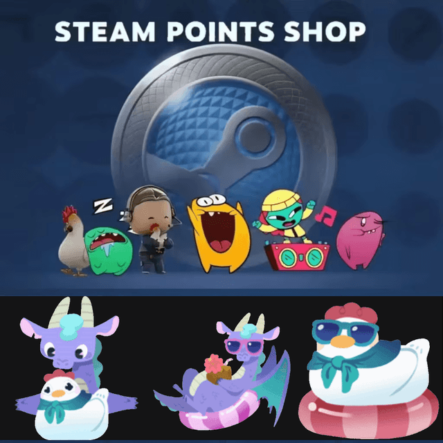Autocollants gratuits Steam via votre liste de découvertes