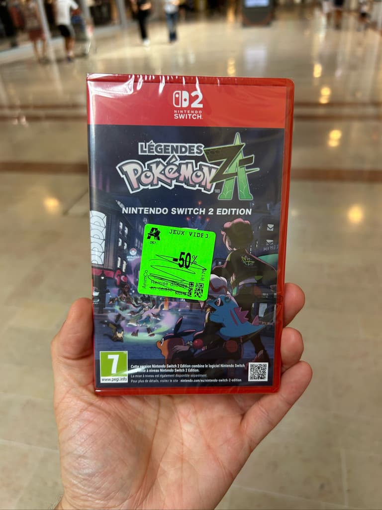 Pokémon Légendes Z-A à 11,99 € sur Nintendo Switch 2