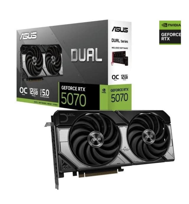 ASUS Dual RTX 5070 OC 12 Go : Performance et IA pour le gaming