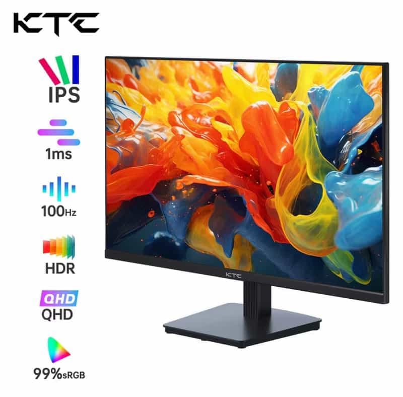 Écran PC 27 pouces KTC H27T27 - Qualité d'image supérieure pour une expérience de jeu immersive