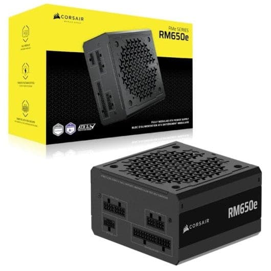 Alim PC Modulaire RM650e Corsair - Haute Performance 2025