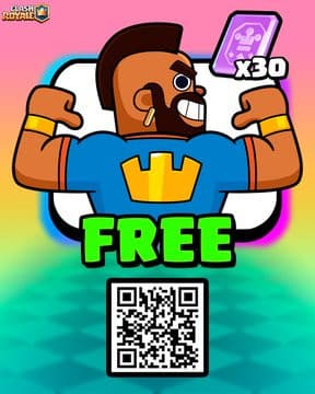 Obtenez un émoji Cochon et 30 cartes épiques gratuitement sur Clash Royale