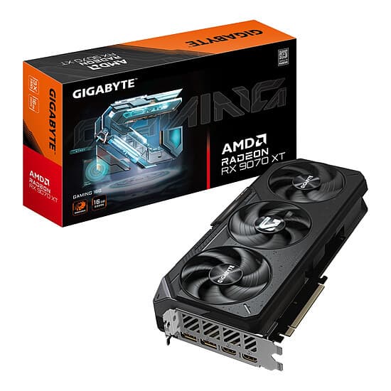 Gigabyte RX 9070 XT 16 Go : Performances et refroidissement optimisés