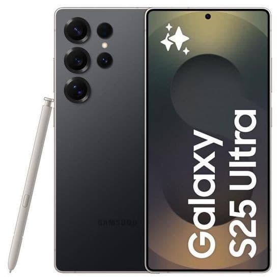 Samsung Galaxy S25 Ultra 6,9" 256 Go - Noir à prix malin