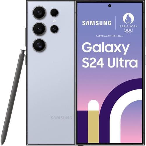 📱 Smartphone Samsung Galaxy S24 Ultra - 256 Go, Bleu Titane pour les clients privilégiés de BoursoBank
