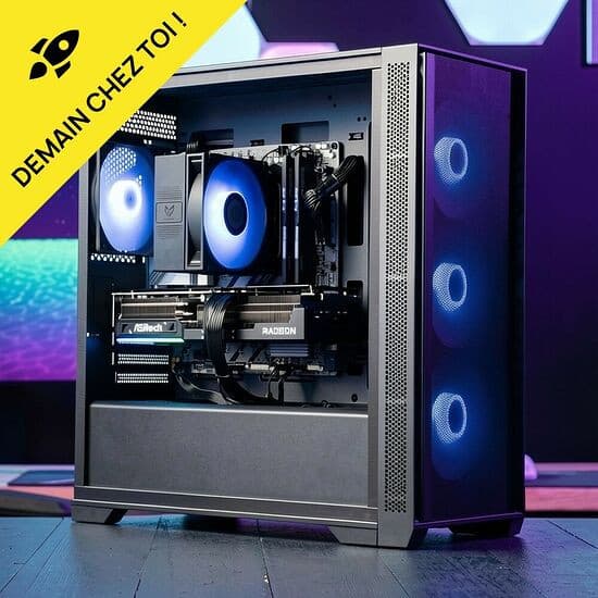 Code promo - PC Gamer Ryzen 7 9800X3D + RX 9070 XT - 32 Go RAM DDR5