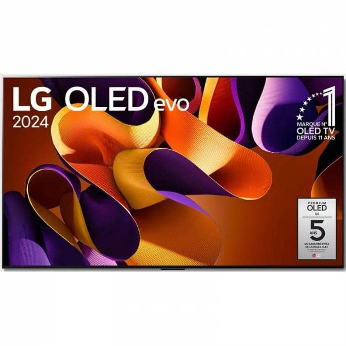 Téléviseur LG G4 OLED77G45 OLED 4K de 77 pouces