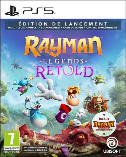 Rayman Legends à 1€ avec reprise jeu ou manette