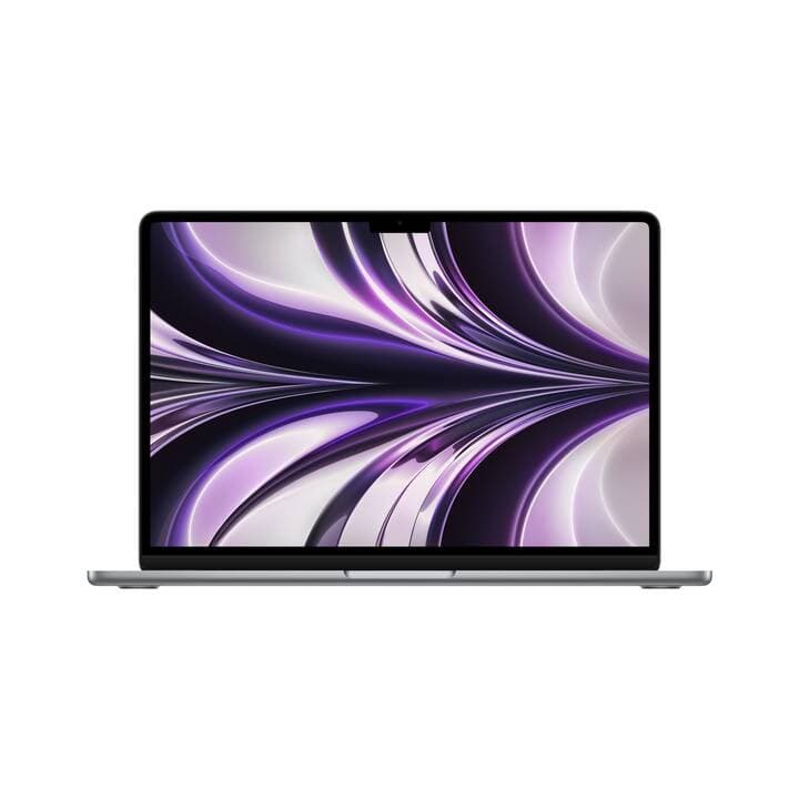 Nouveau PC Portable Apple MacBook Air 2022 - 13.6 pouces, Puce M2, 8 Go RAM, 256 Go SSD (Version Qwertz)