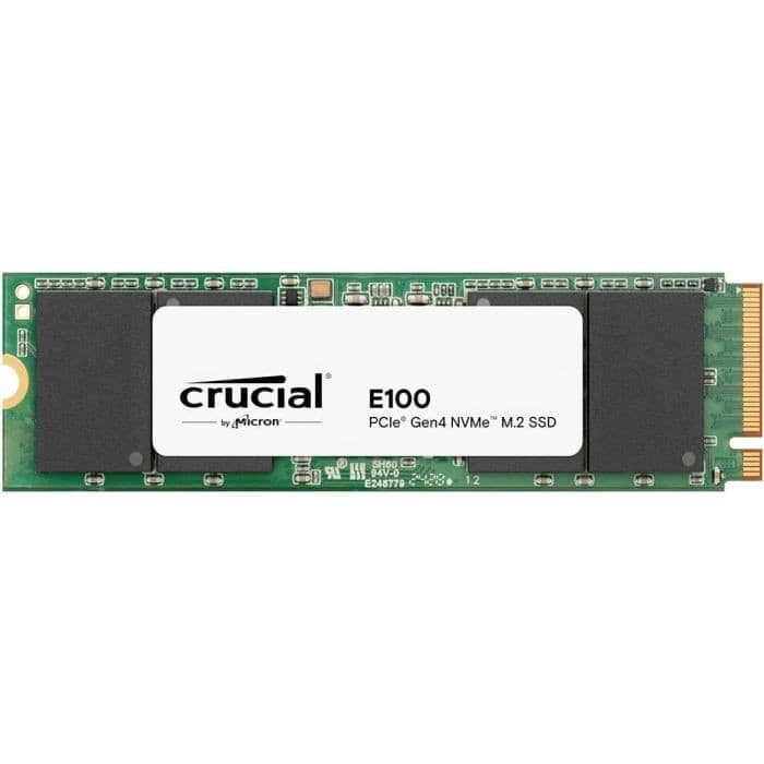 Code promo - SSD Crucial E100 1 To PCIe Gen4 NVMe M.2 ultra-rapide