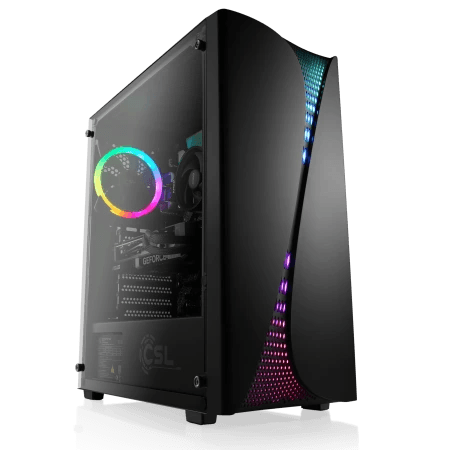 Code promo - PC fixe CSL Sprint 5593 : Ryzen 5 5500 + RTX 5060 à prix malin