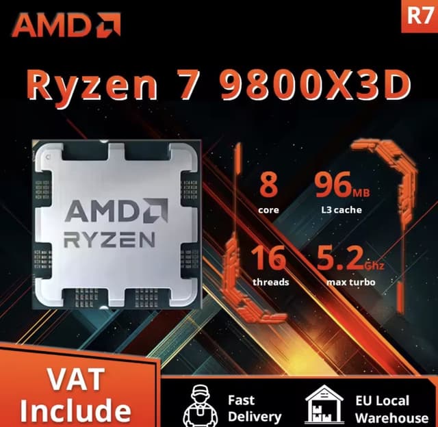 Code promo - AMD Ryzen 7 9800X3D : performances et efficacité