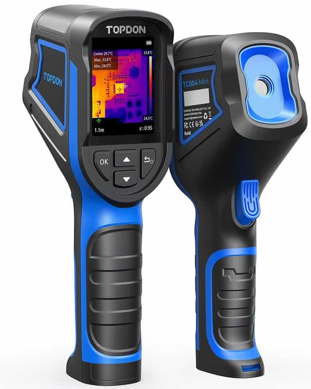 Caméra Thermique Mini TC004 de Topdon : Plage de -20°C à 450°C 🌡️✨