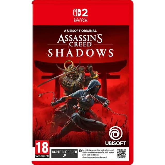 Assassin's Creed Shadows à prix réduit sur Switch 2