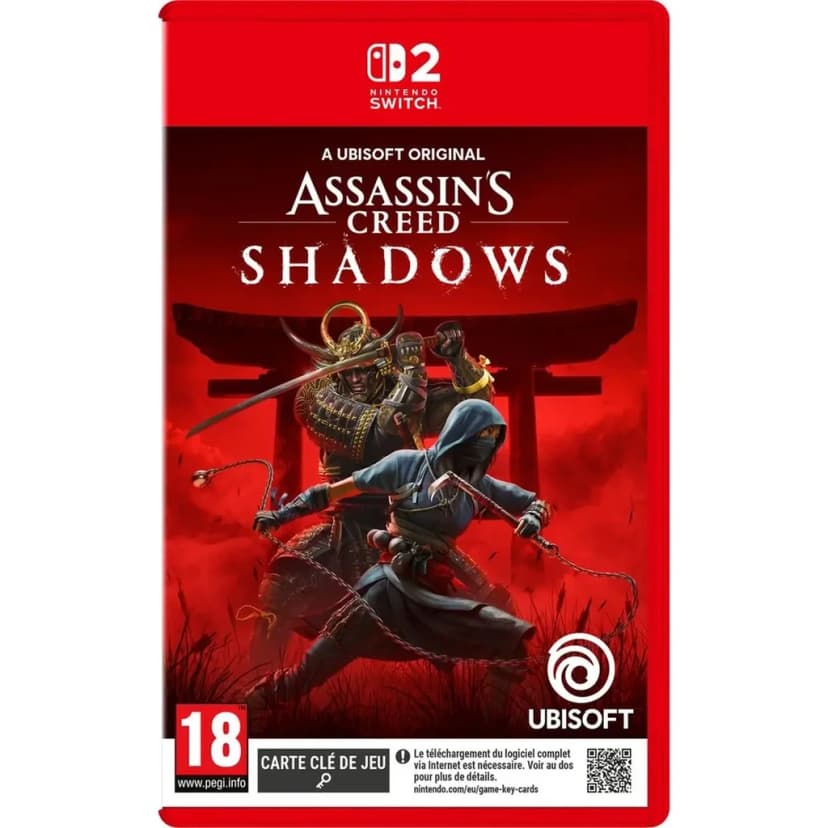 Assassin's Creed Shadows à prix réduit sur Switch 2