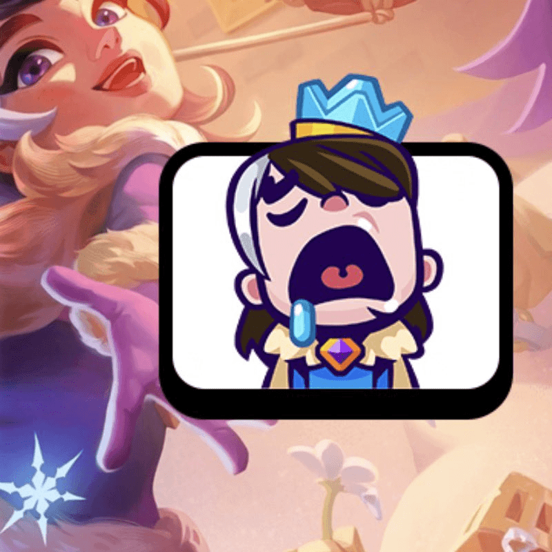 Émote Princesse exclusive dans Clash Royale