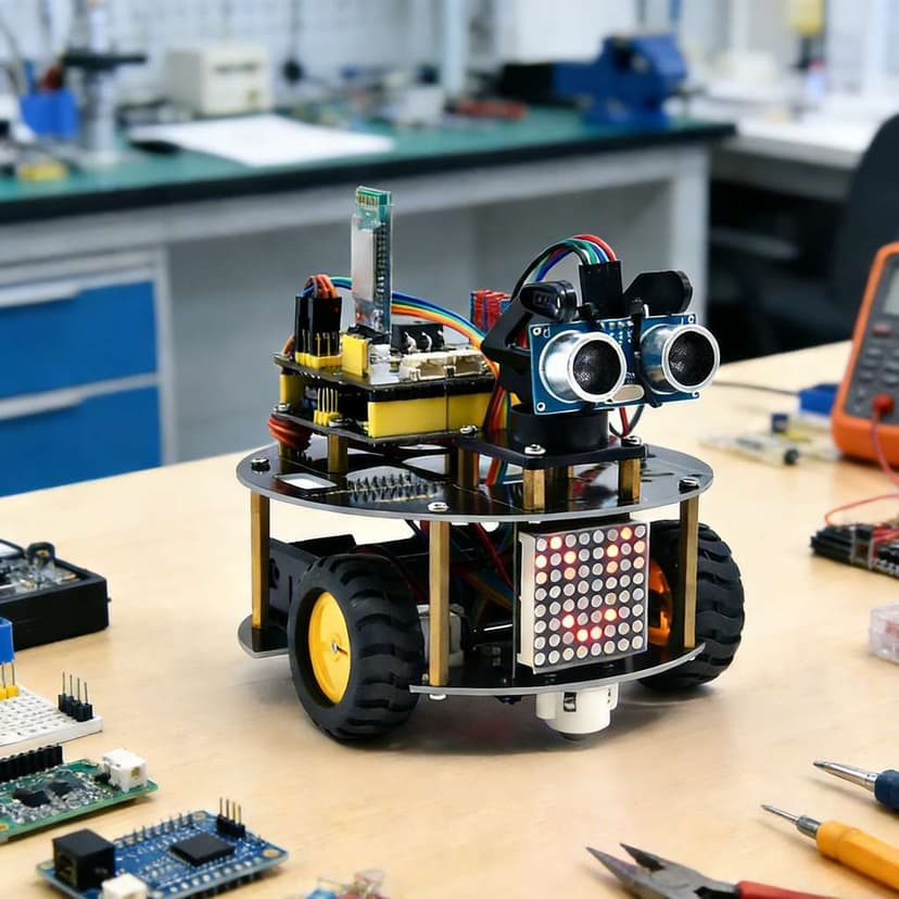 Kit Robot Tortue Intelligent Keyestudio V3.0 - Programmation Arduino & Bluetooth