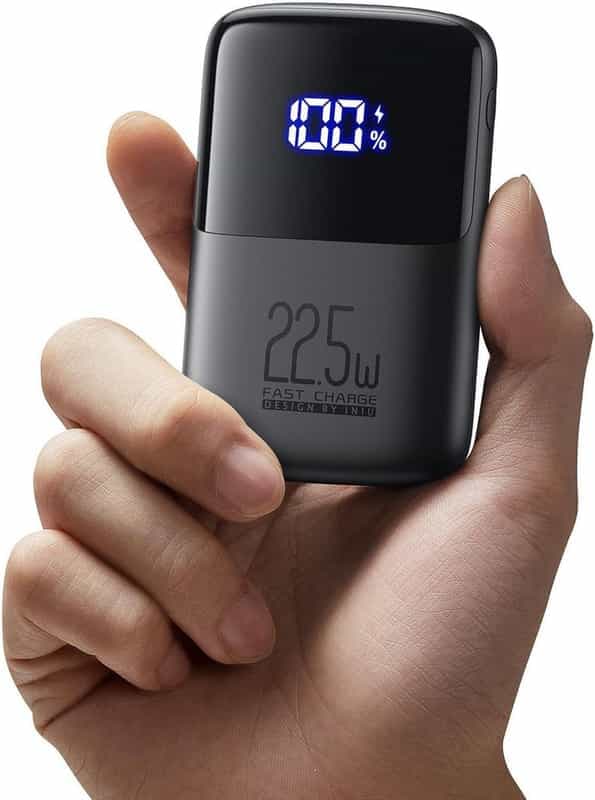 Batterie Externe INIU 10000mAh - Charge Rapide et Pratique