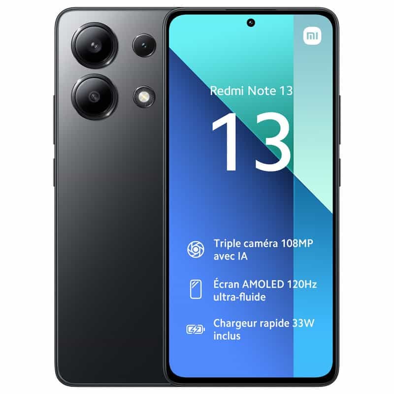 Offre exclusive sur le smartphone Xiaomi Redmi Note 13 128 Go 4G-FHD+ chez Red by SFR